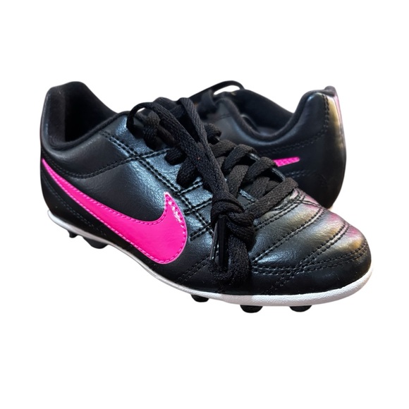 Nike Other - Nike Black and Pink Soccer Cleats